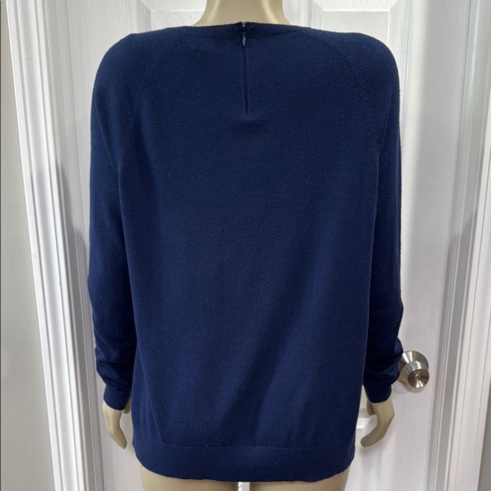 VINEYARD VINES NAVY  BLUE CREWNECK SWEATER - Picture 3 of 7